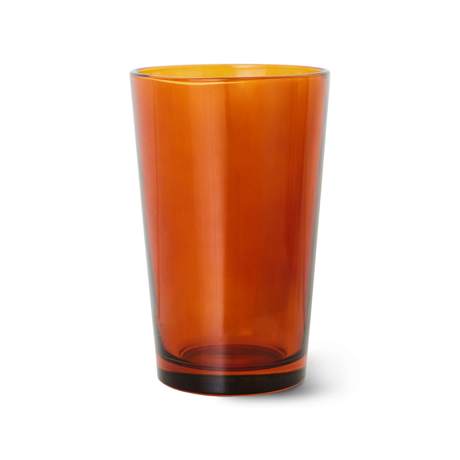 Tee Gläser "Amber Brown" (4er Set)