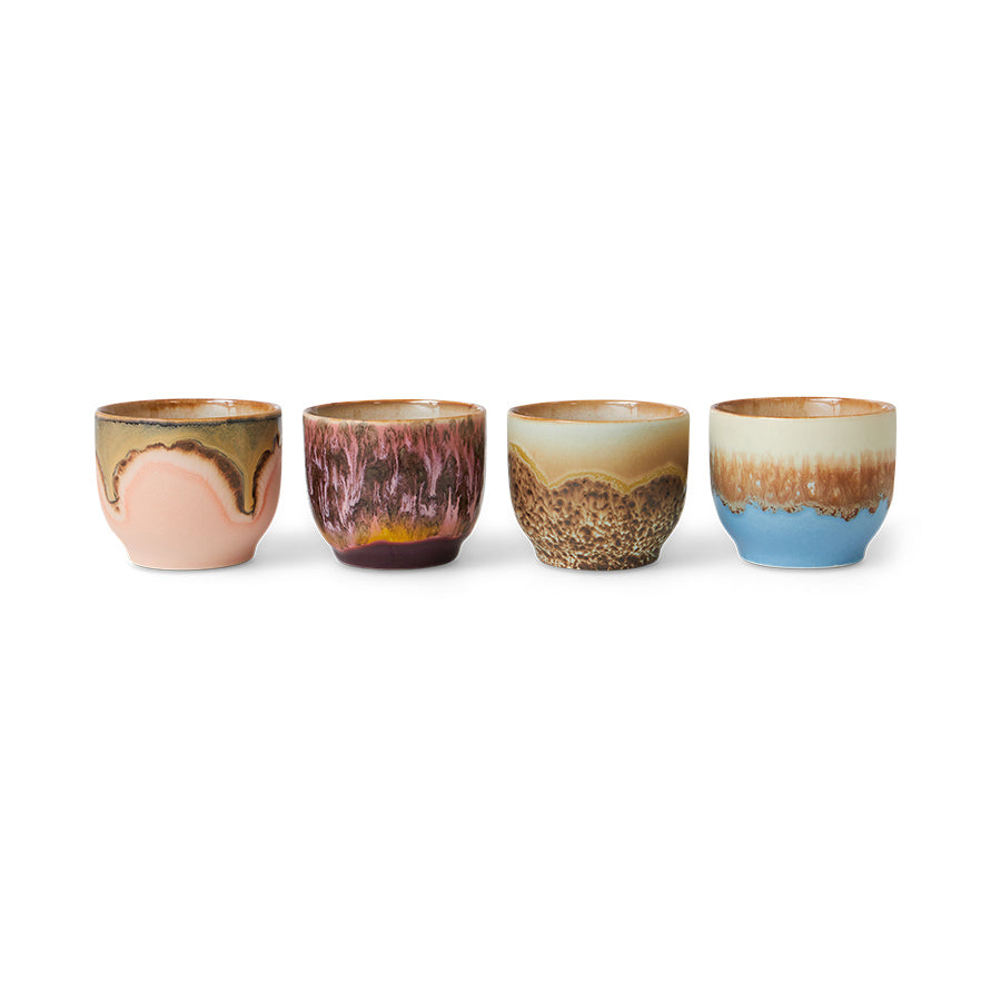Café Becher "Lagoon" (4er Set)